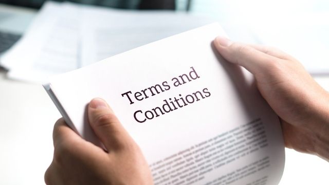 corporate terms and conditions